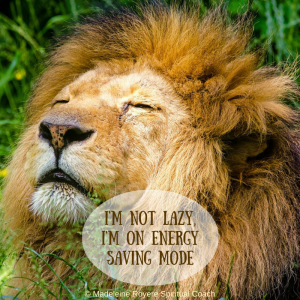 I'm not lazy, I'm on energy saving mode-2
